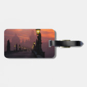 Charles Bridge Prague Bagagelabel (Achterkant horizontaal)