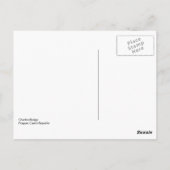 Charles Bridge Prague Briefkaart (Achterkant)