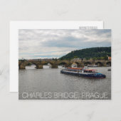 Charles Bridge Prague Briefkaart (Voorkant / Achterkant)