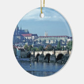 Charles Bridge Prague Keramisch Ornament (Links)