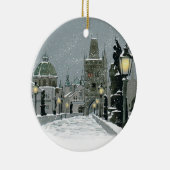 Charles Bridge-versiering Keramisch Ornament (Rechts)