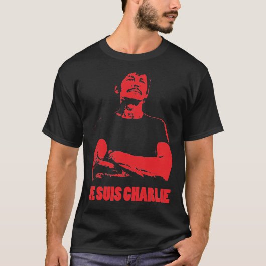 Charles Bronson - Je Suis Charlie Classic T-Shirt (Devant)
