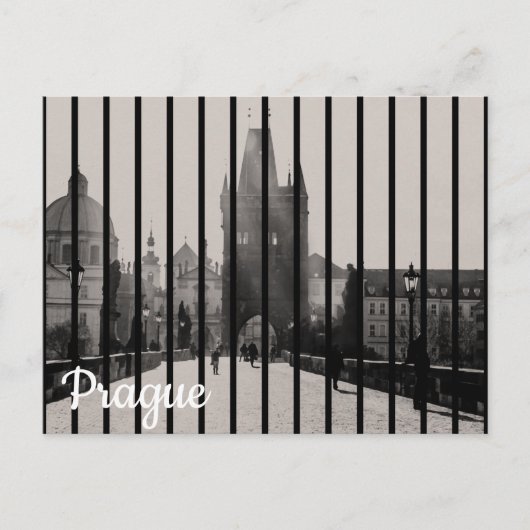 Charles-brug in Praag Briefkaart (Voorkant)