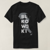 Charles Bukowski-label T-shirt (Design voorkant)