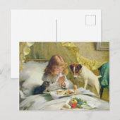 Charles Burton Barber Suspense Briefkaart (Voorkant / Achterkant)