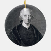 Charles Carroll van Carrollton, gegraveerd door As Keramisch Ornament (Achterkant)