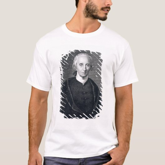 Charles Carroll van Carrollton, gegraveerd door As T-shirt (Voorkant)