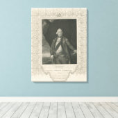 Charles Cornwallis Canvas Afdruk (Insitu (Houten vloer))