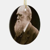 Charles Darwin (1809-82) (foto) Keramisch Ornament (Rechts)