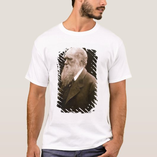 Charles Darwin (1809-82) (foto) T-shirt (Voorkant)