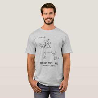 Charles Darwin - Boom van het leven - denk ik - 10 T-shirt