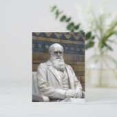 Charles Darwin briefkaart (Staand voorkant)