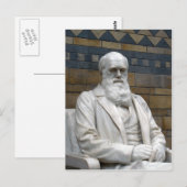 Charles Darwin briefkaart (Voorkant / Achterkant)