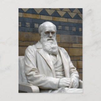 Charles Darwin briefkaart