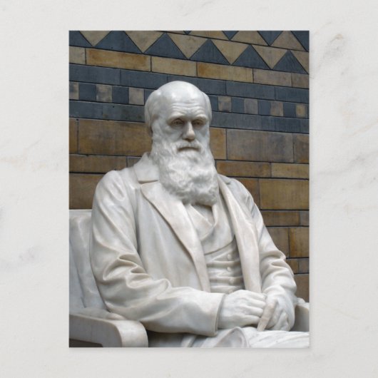 Charles Darwin briefkaart (Voorkant)