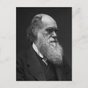 Charles Darwin briefkaart
