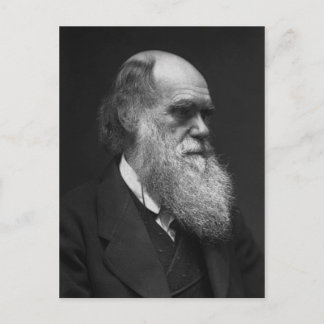 Charles Darwin briefkaart