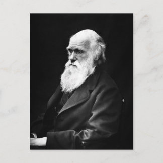 Charles Darwin briefkaart
