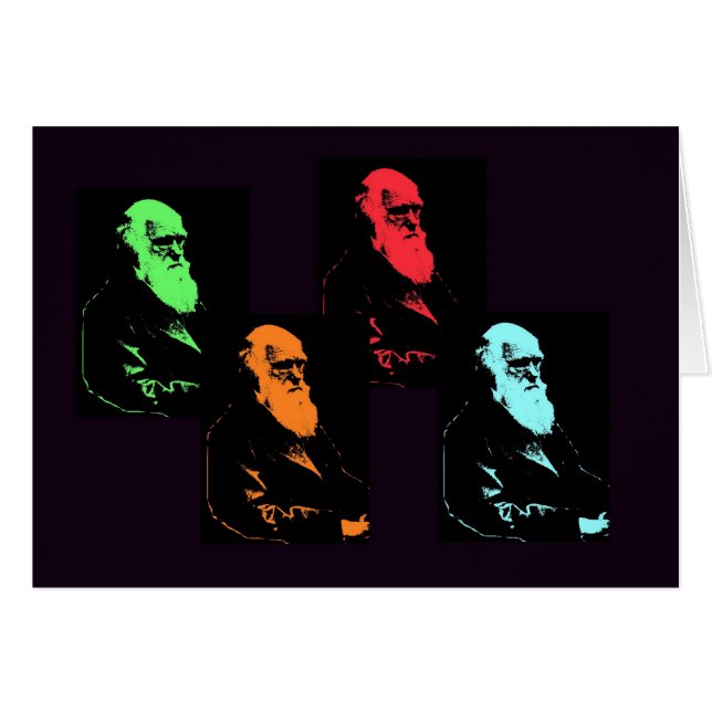 Charles Darwin Collage (Voorkant Horizontaal)