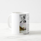 Charles Darwin (Darwin HMS Beagle Phylogenetics) Koffiemok (Voorkant links)