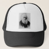 Charles Darwin Evolution Trucker Pet (Voorkant)