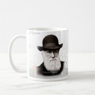 Charles Darwin Historische Mok