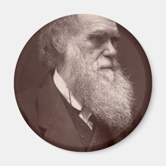 Charles Darwin Magnet (Devant)