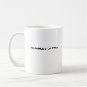 Charles Darwin Mug (Gauche)