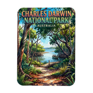 Charles Darwin Nationaal Park Australië Magneet