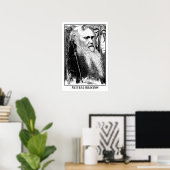 Charles Darwin - natuurlijke selectie Poster (Thuiskantoor)