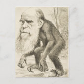 Charles Darwin Original Illustration Briefkaart (Voorkant)