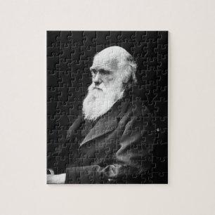 Charles Darwin Portrait Legpuzzel