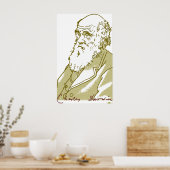 Charles Darwin, Poster (Keuken)