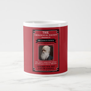 Charles Darwin  Repro Retro Extra Grote Beker