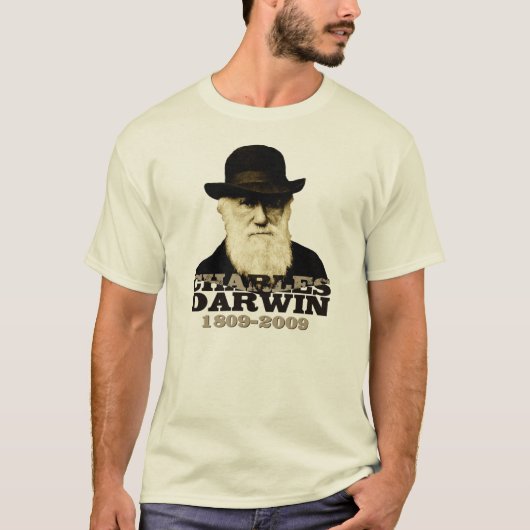 Charles Darwin T-shirt (Voorkant)