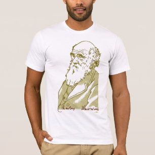Charles Darwin. T-shirt de femme