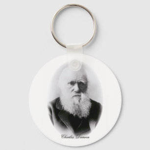 Charles Darwin Vignette Sleutelhanger