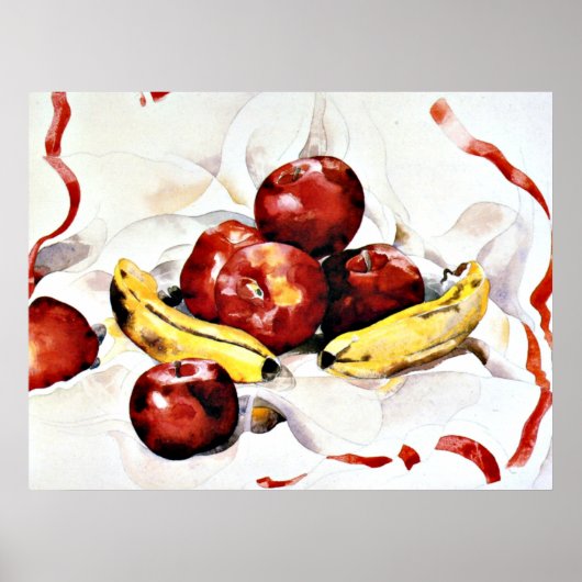 Charles Demuth - Apples and Bananas Poster (Voorkant)