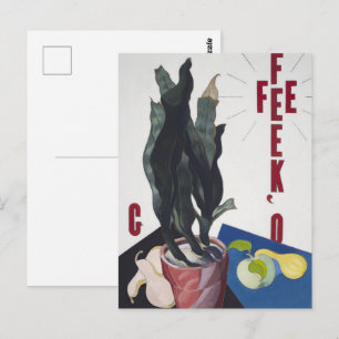 Charles Demuth Poster Portret Georgia O'Keeffe Briefkaart