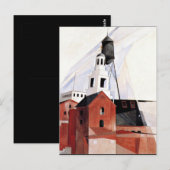 Charles Demuth-schilderij, Lancaster Briefkaart (Voorkant / Achterkant)