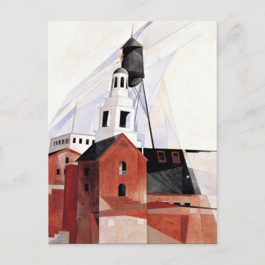 Charles Demuth-schilderij, Lancaster Briefkaart (Voorkant)