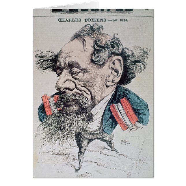Charles Dickens à cheval sur la Manche (Devant)