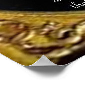 Charles Dickens & Affiche de citation sincère (Coin)