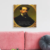 Charles Dickens & Citation Poignante Impression su (Insitu(Salon))