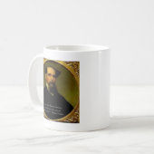 Charles Dickens & Hartverwarmende Quote Koffiemok (Voorkant links)