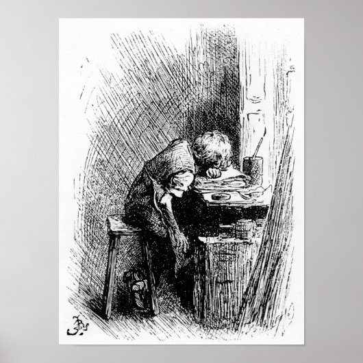 Charles Dickens in de bloedvaten Poster (Voorkant)