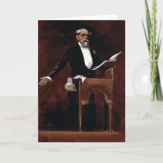 Charles Dickens Kaart (Voorkant)