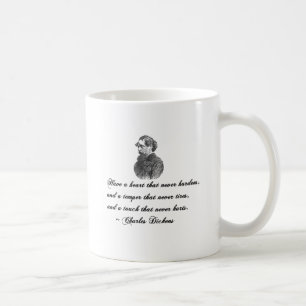 Charles Dickens Our Mutual Friend citaat Koffiemok