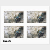 Charles Dickens rêvant des autocollants (Feuille)