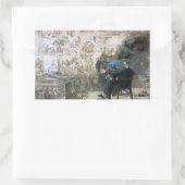 Charles Dickens rêvant des autocollants (Sac)